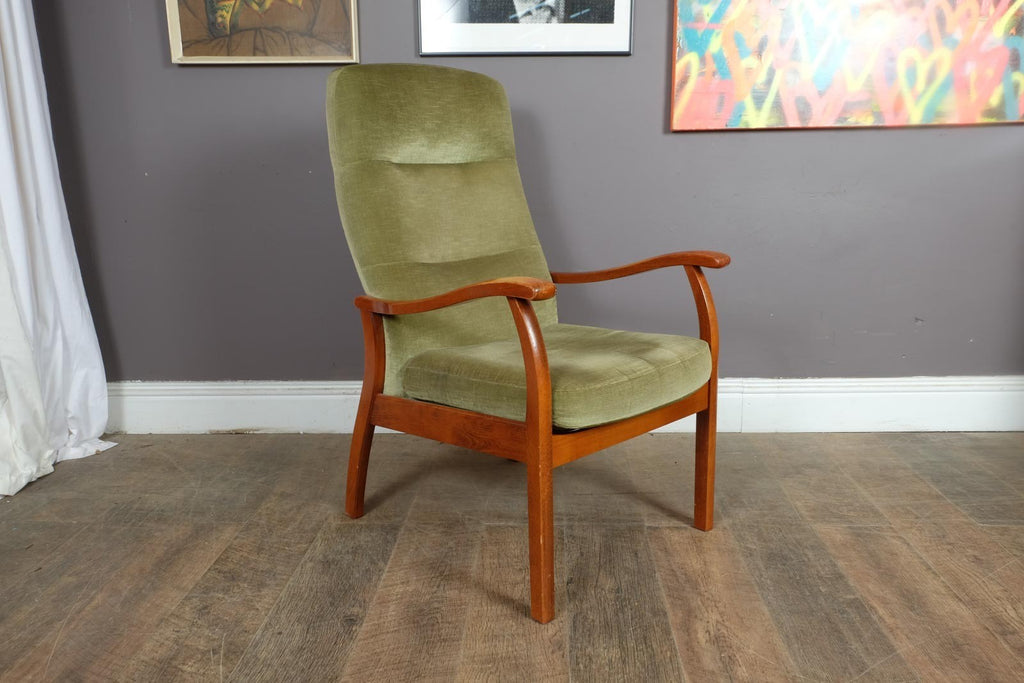 Vintage Retro Mid Century Side Chair by Parker Knoll