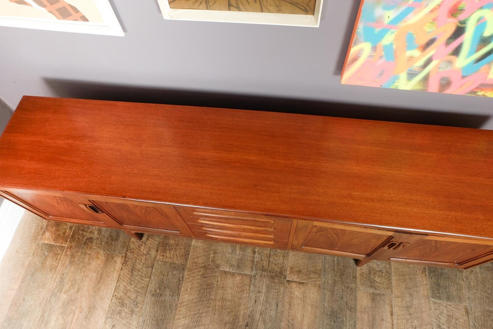 Vintage Retro Large G Plan Fresco Teak Sideboard