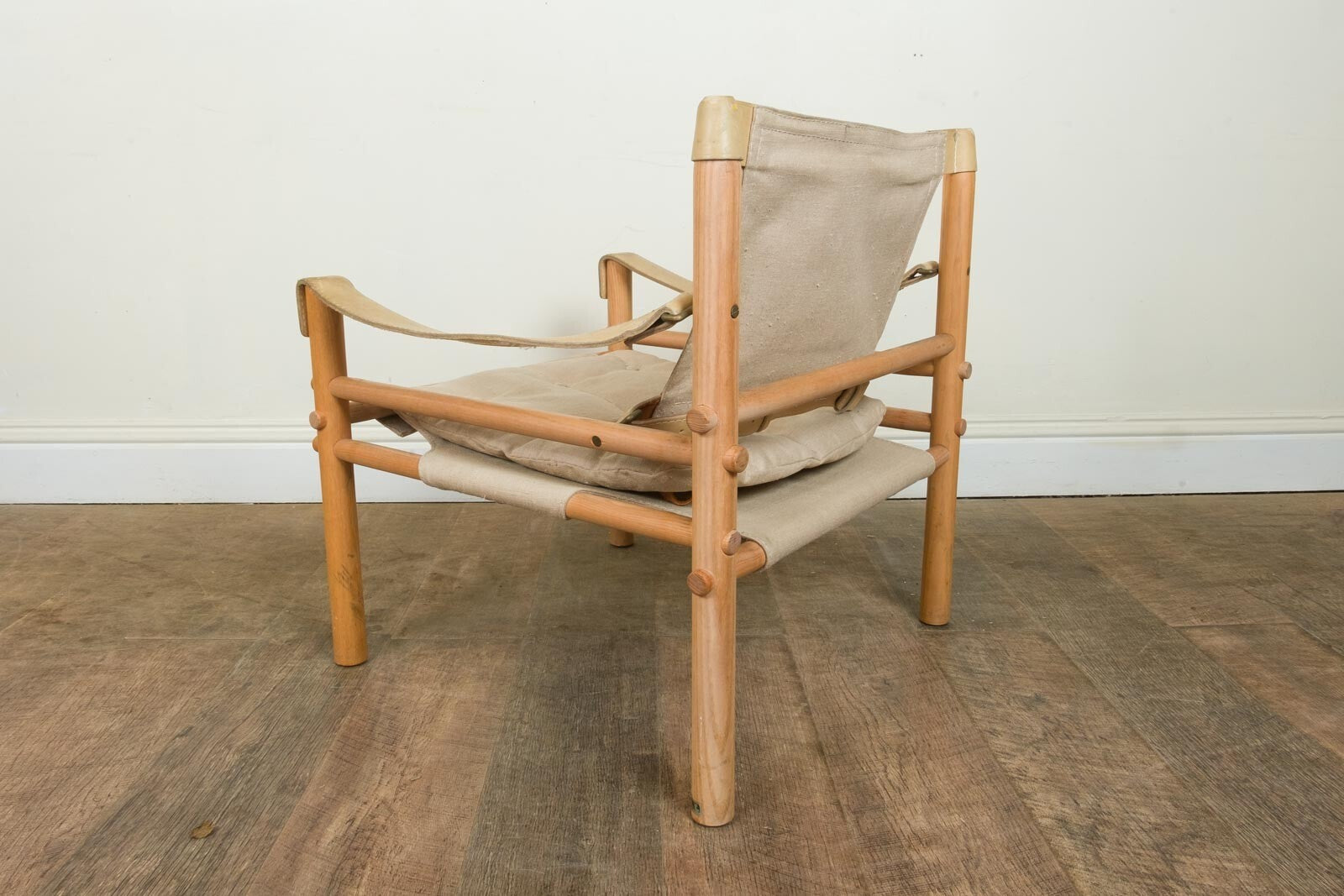 Pair of Vintage Scirocco Safari Chairs by Arne Norrell