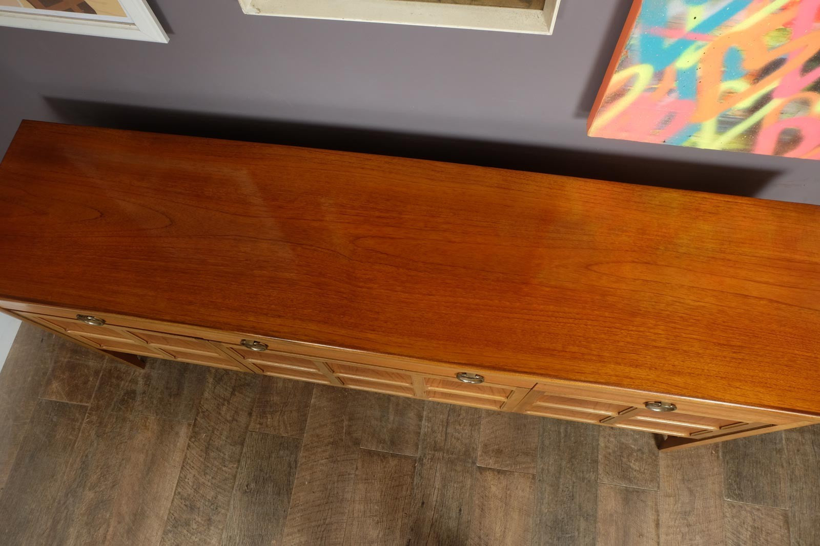 Vintage Retro Mid Century Teak sideboard by Nathan Furniture