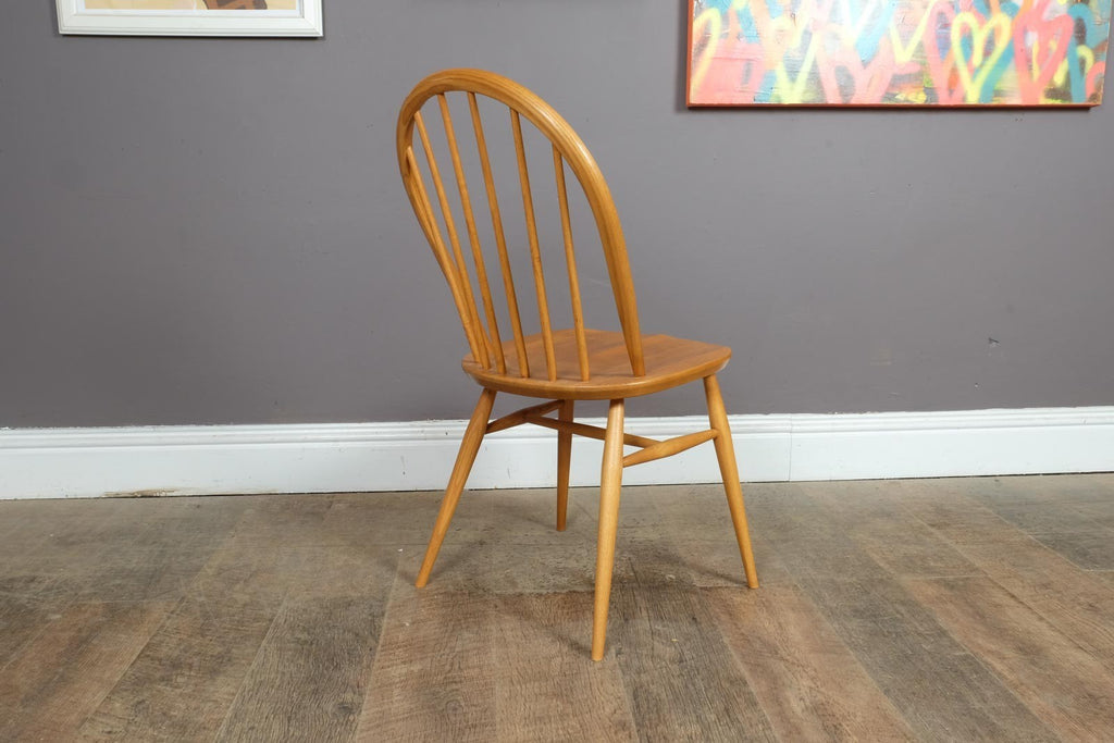 Ercol Windsor Light Elm Dining Chair - New shape
