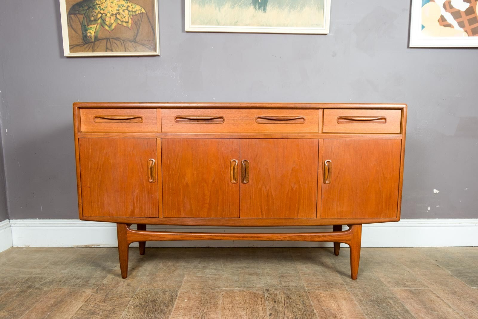 Vintage G Plan Fresco Small Teak Sideboard - Mid Century