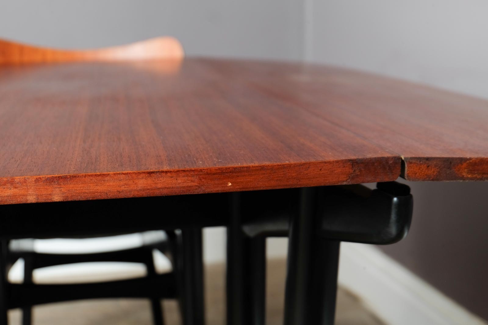 Vintage Retro G Plan Librenza Drop Leaf Dining Table and 4 Butterfly Chairs
