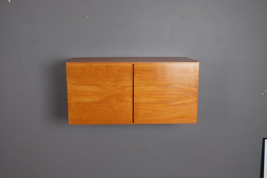 Vintage Retro Beaver and Tapley Teak Floating Cabinet