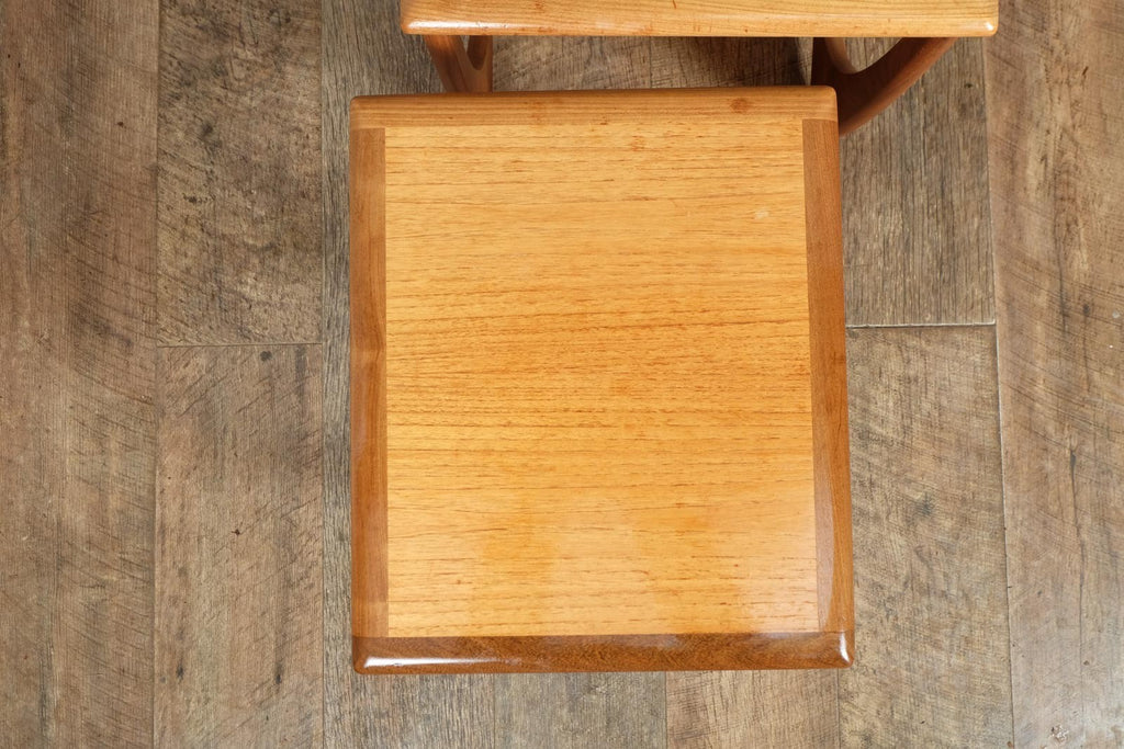 Vintage Retro Mid Century  Tiled nest of Tables