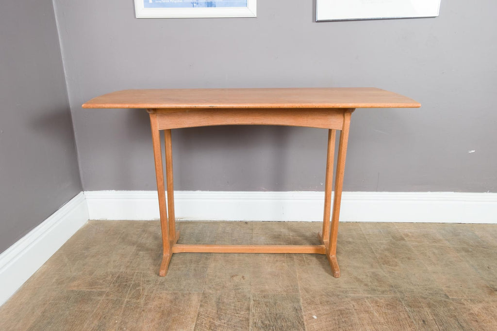 Vintage Light Oak Console Table Edward Barnsley Borge Mogensen