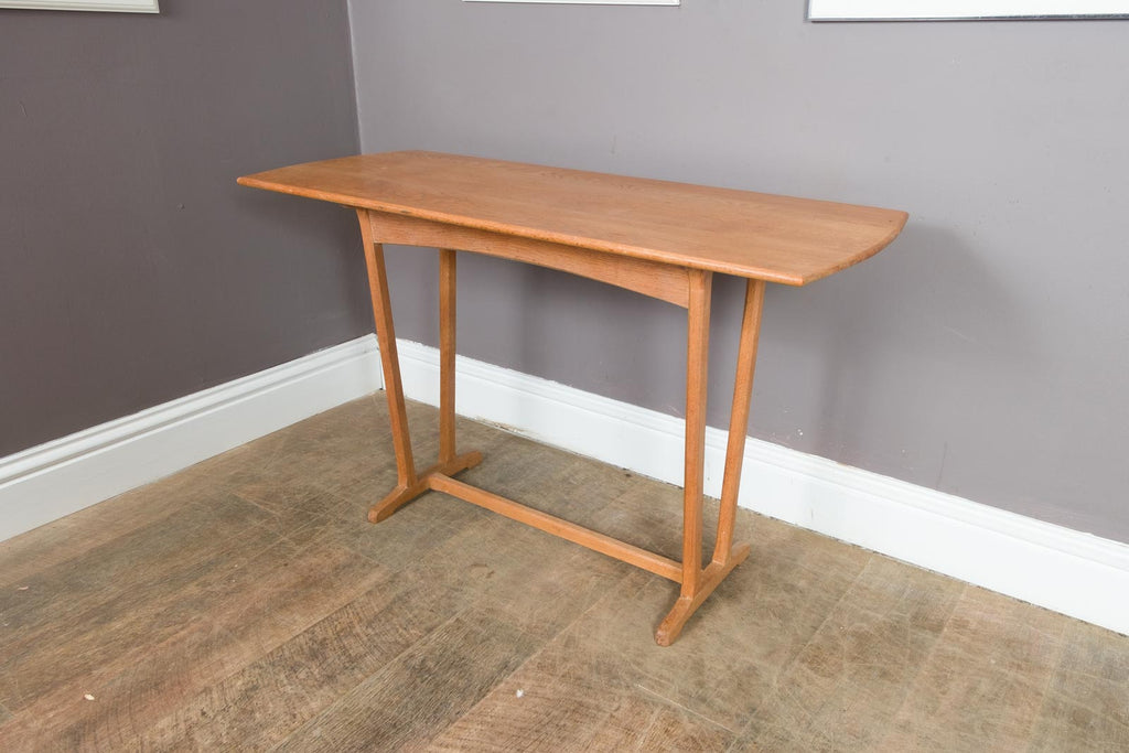 Vintage Light Oak Console Table Edward Barnsley Borge Mogensen