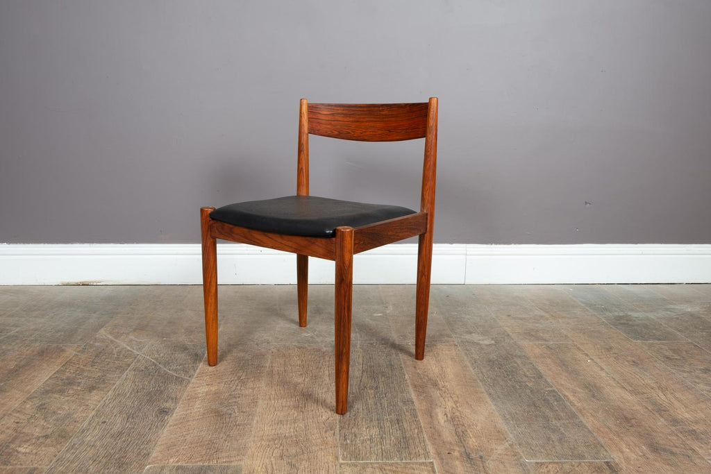 Vintage Retro set of 4 Danish Rosewood Dining Chairs