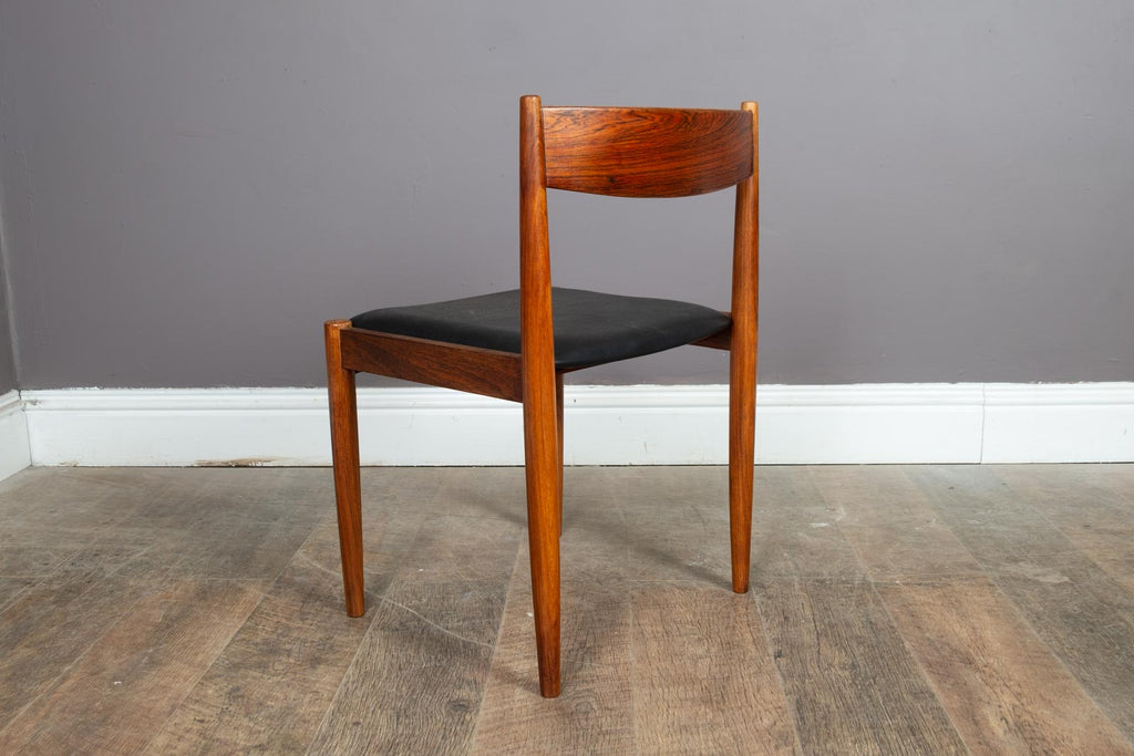 Vintage Retro set of 4 Danish Rosewood Dining Chairs