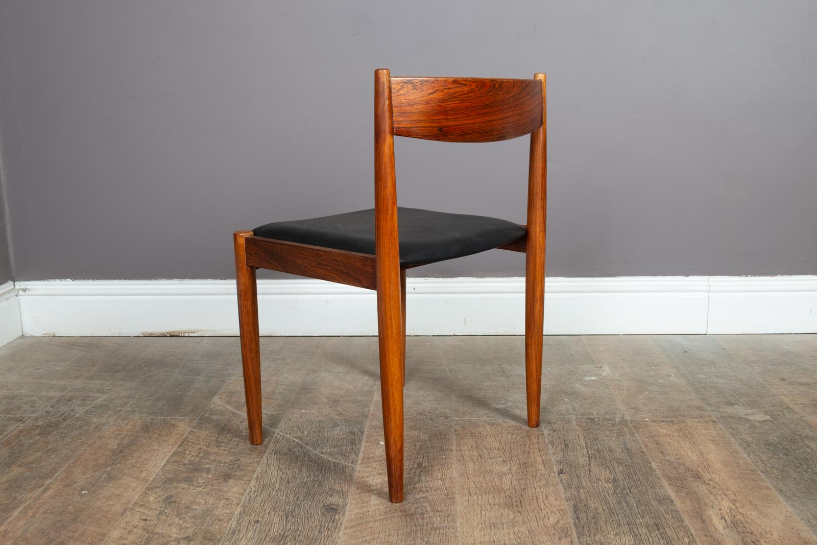 Vintage Retro set of 4 Danish Rosewood Dining Chairs