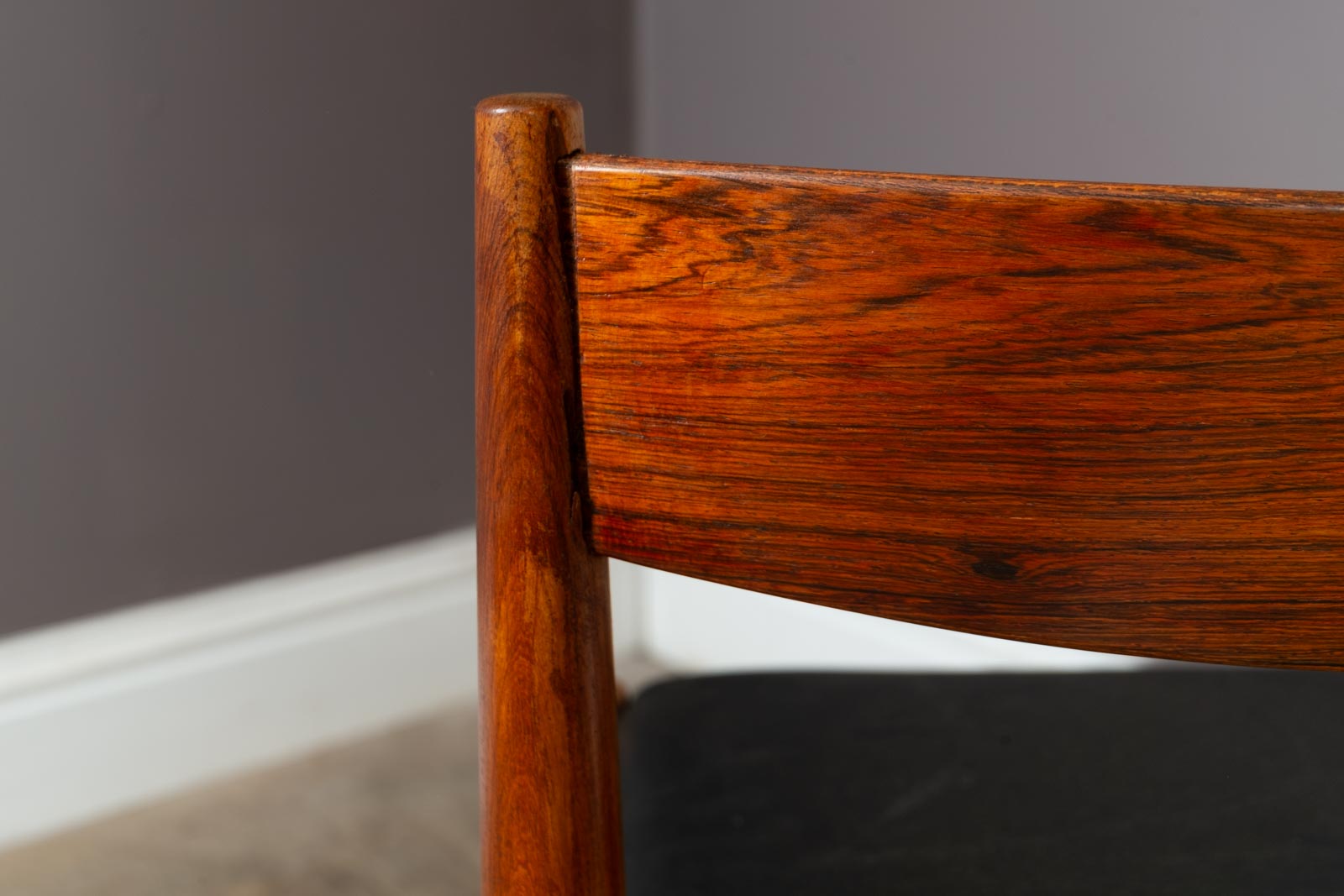 Vintage Retro set of 4 Danish Rosewood Dining Chairs