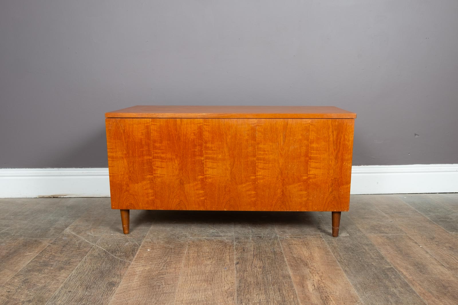Vintage Retro Mid Century Teak Blanket Box