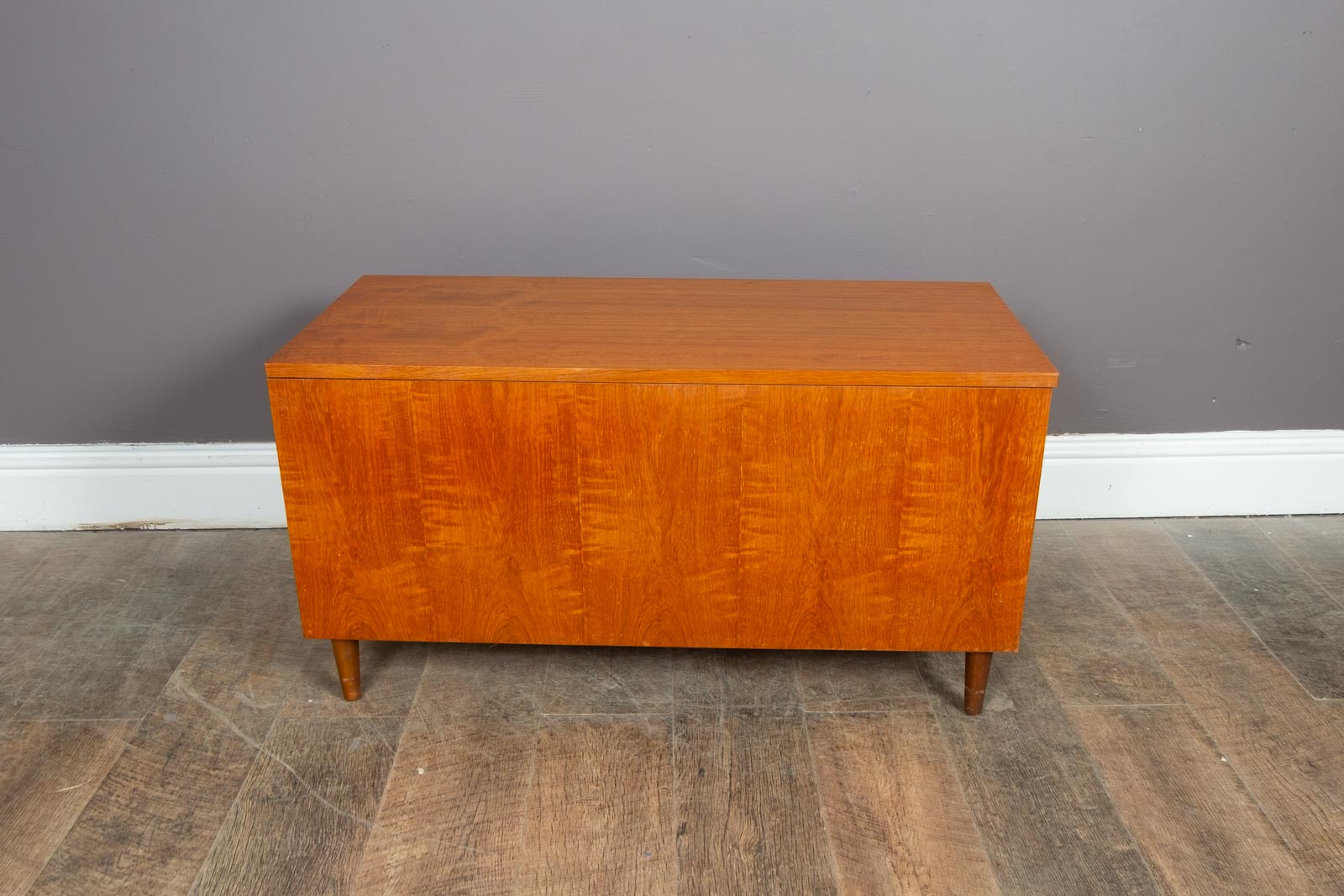 Vintage Retro Mid Century Teak Blanket Box