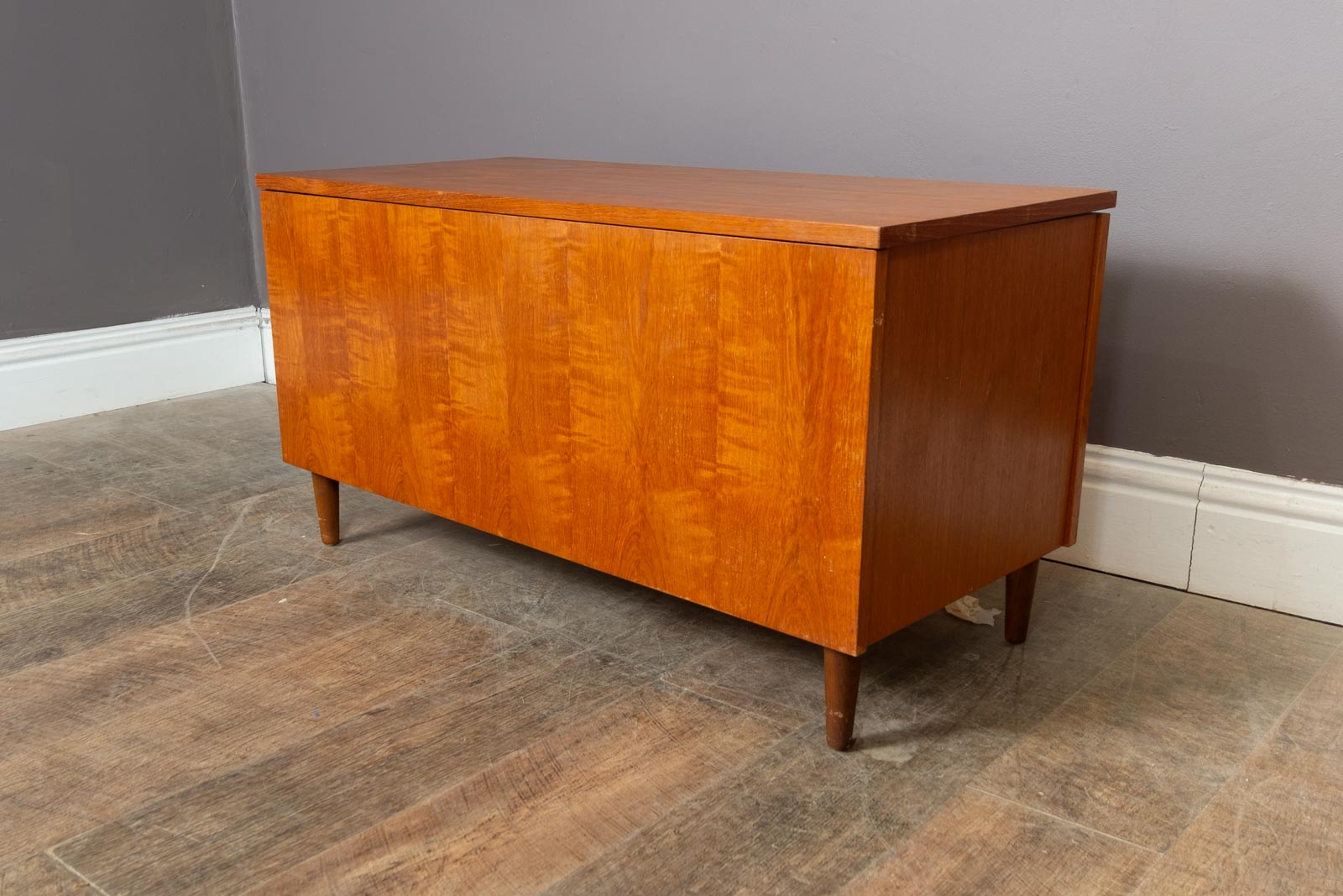 Vintage Retro Mid Century Teak Blanket Box