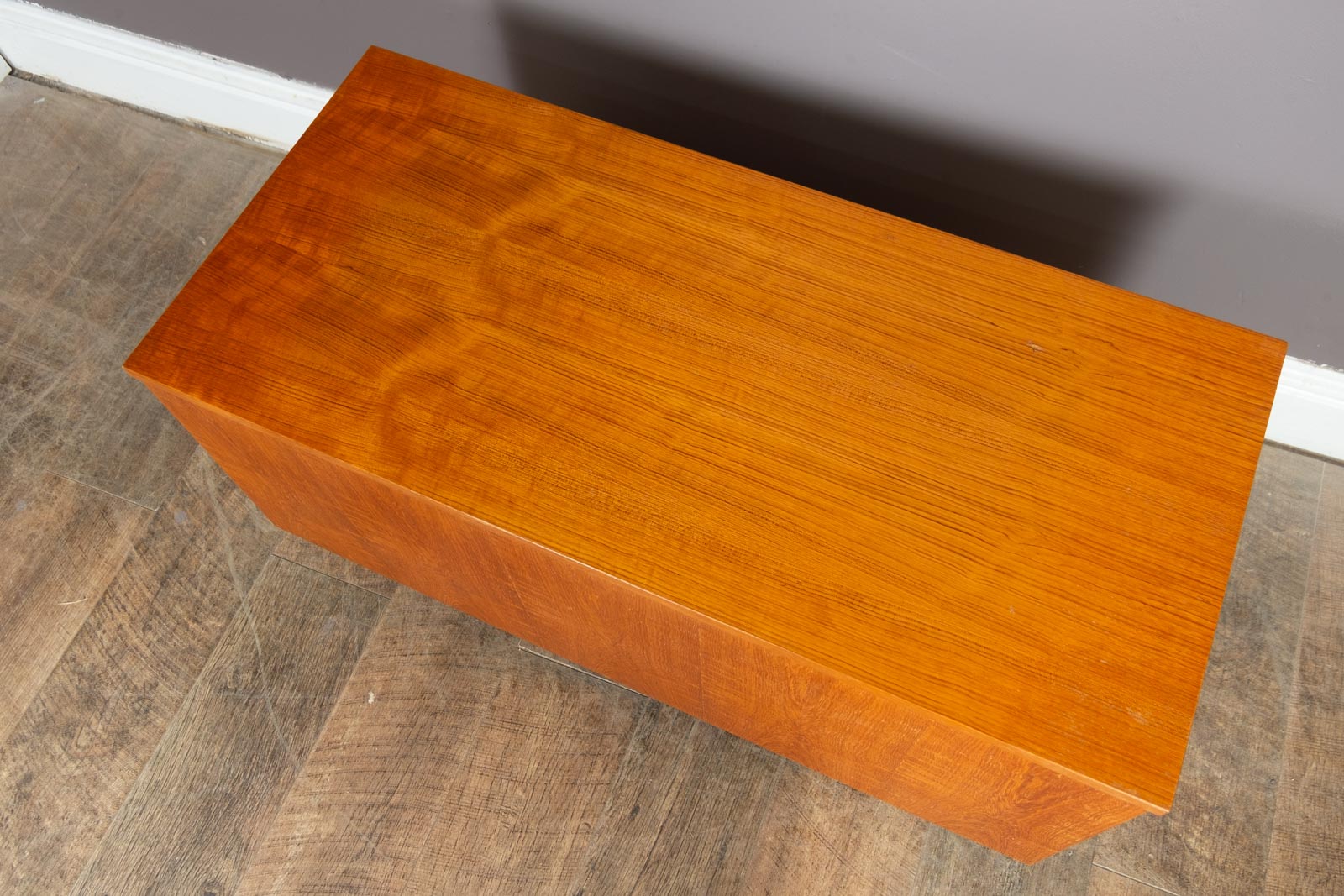 Vintage Retro Mid Century Teak Blanket Box