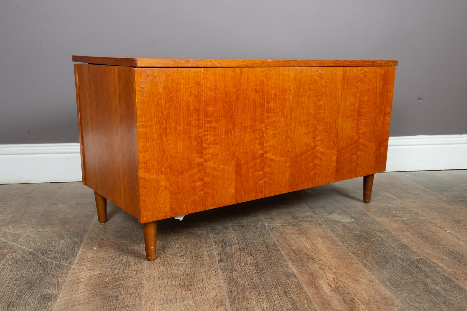 Vintage Retro Mid Century Teak Blanket Box
