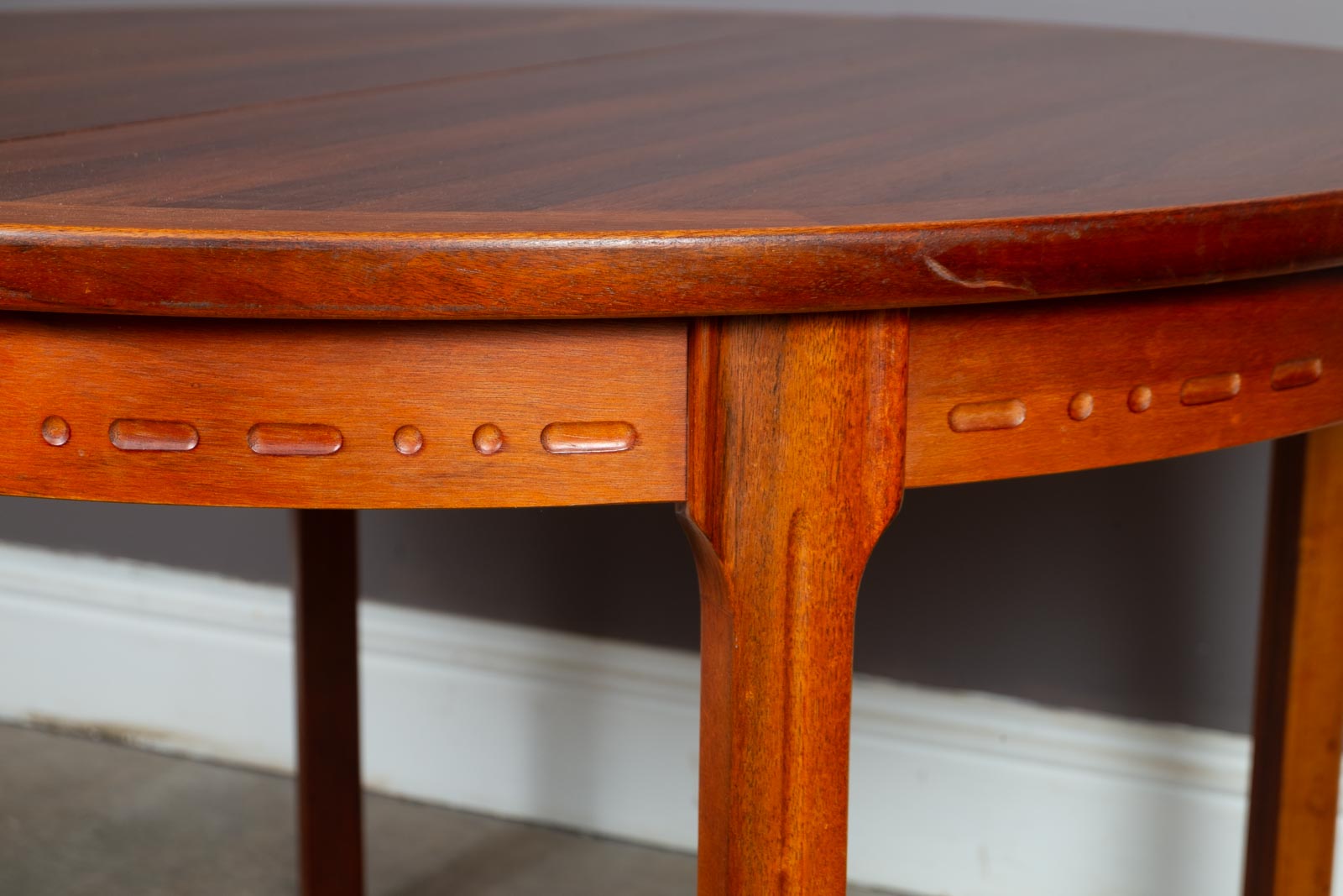 Vintage Retro Mid Century Rosewood Scandi Extending Dining Table by Troeds