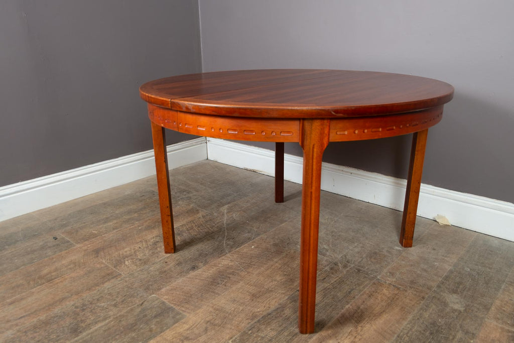 Vintage Retro Mid Century Rosewood Scandi Extending Dining Table by Troeds