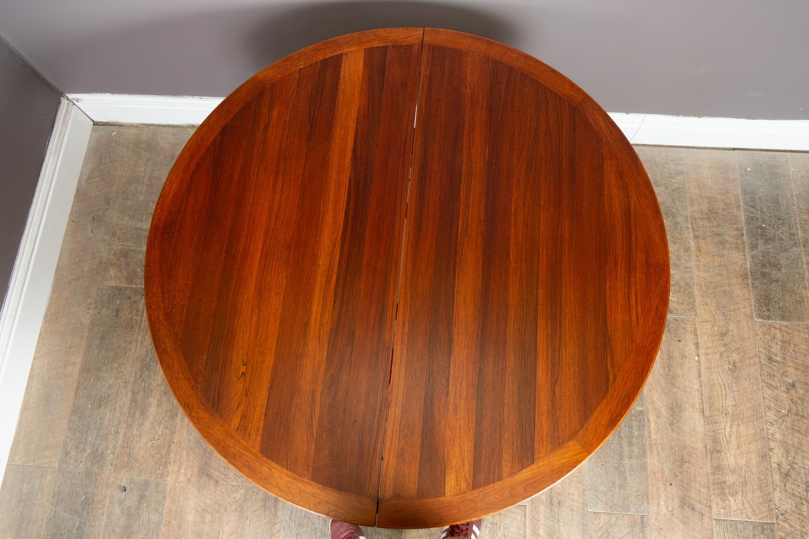 Vintage Retro Mid Century Rosewood Scandi Extending Dining Table by Troeds