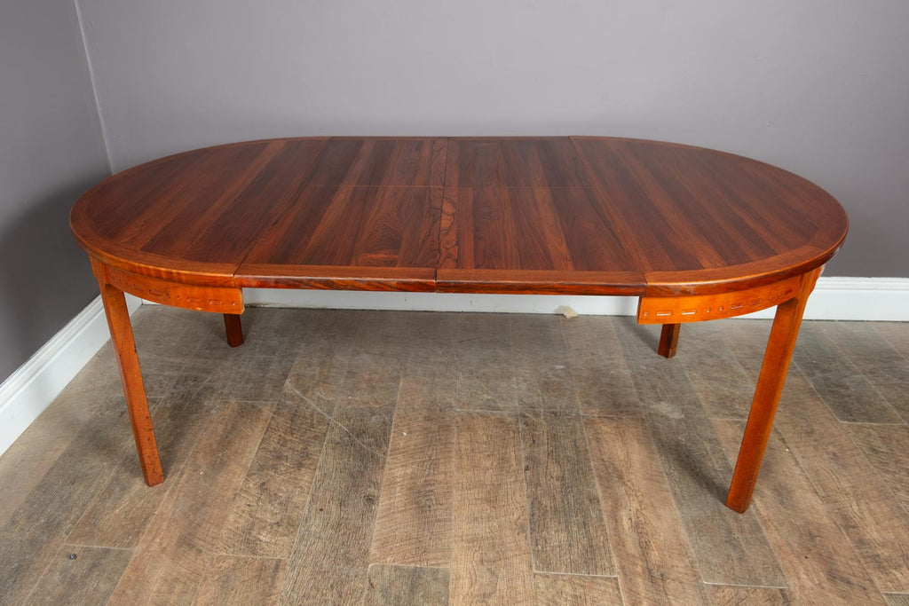 Vintage Retro Mid Century Rosewood Scandi Extending Dining Table by Troeds