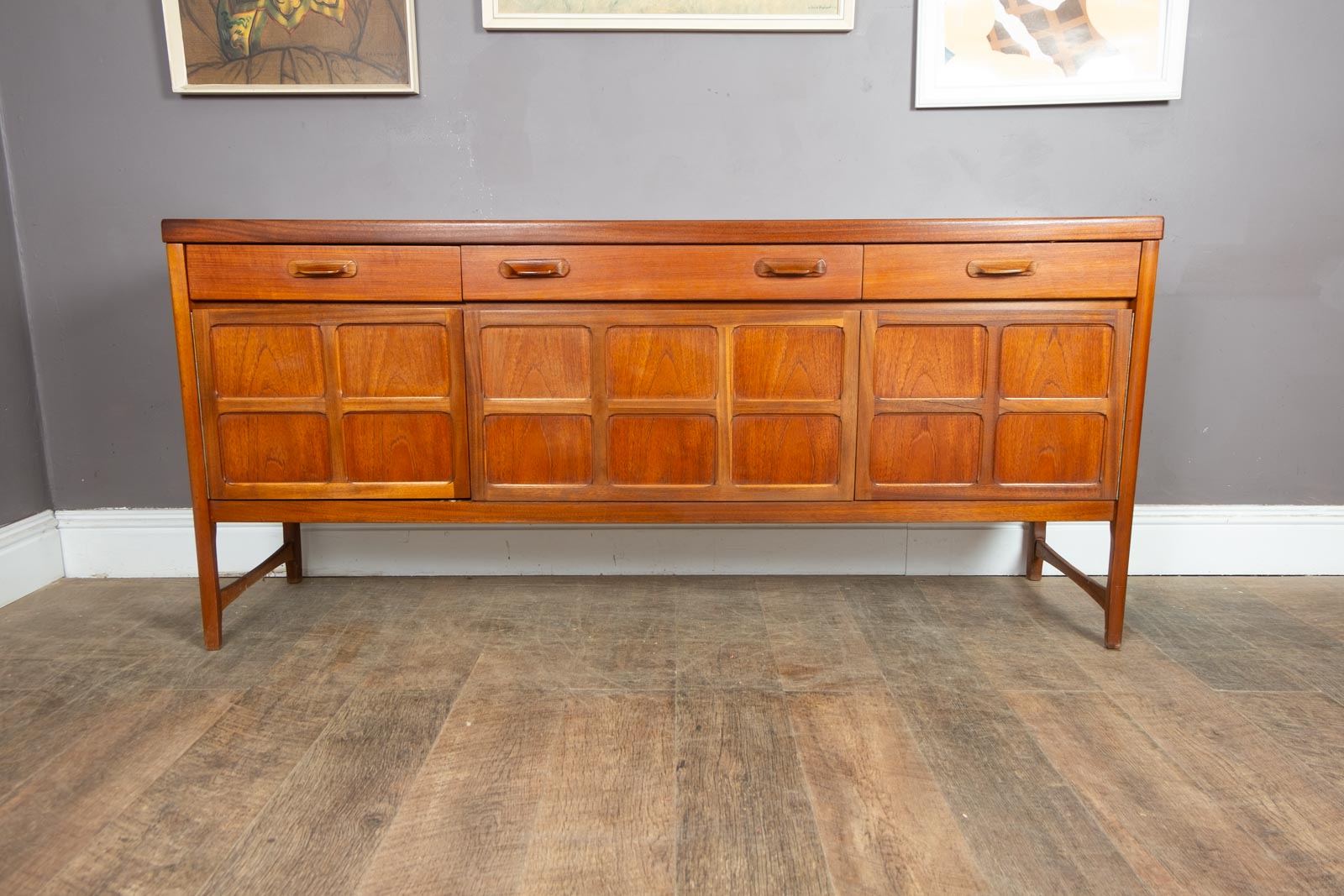 Vintage Mid Century Teak Sideboard by Nathan Furniture