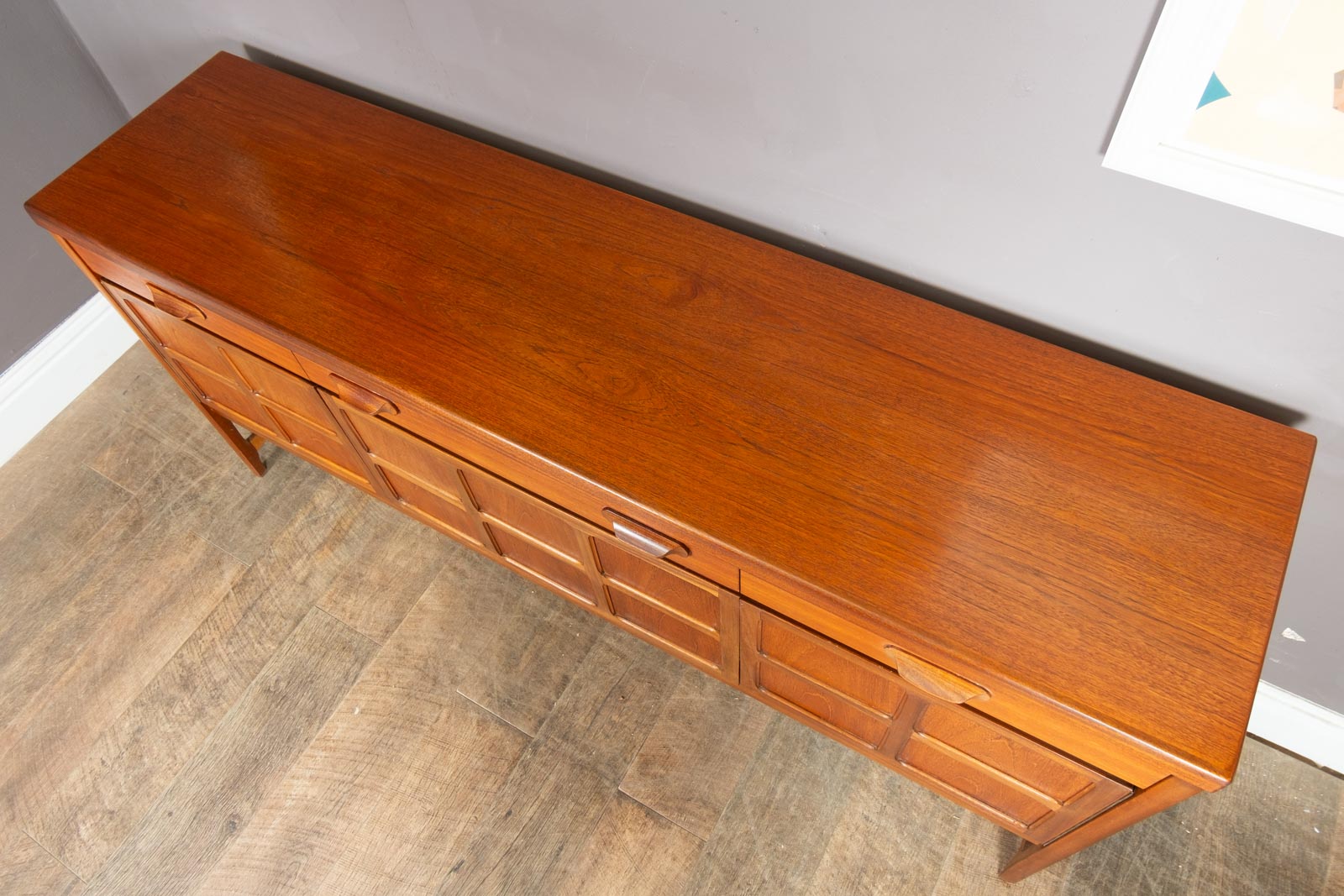 Vintage Mid Century Teak Sideboard by Nathan Furniture