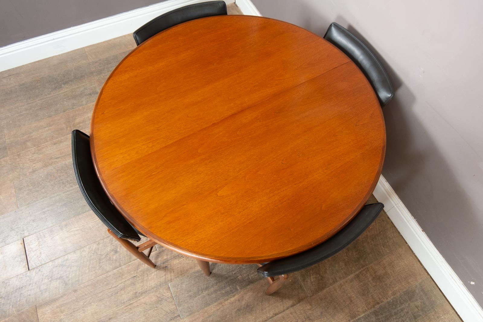 Vintage G Plan Fresco Dining Table and 4 Chairs VB Wilkins