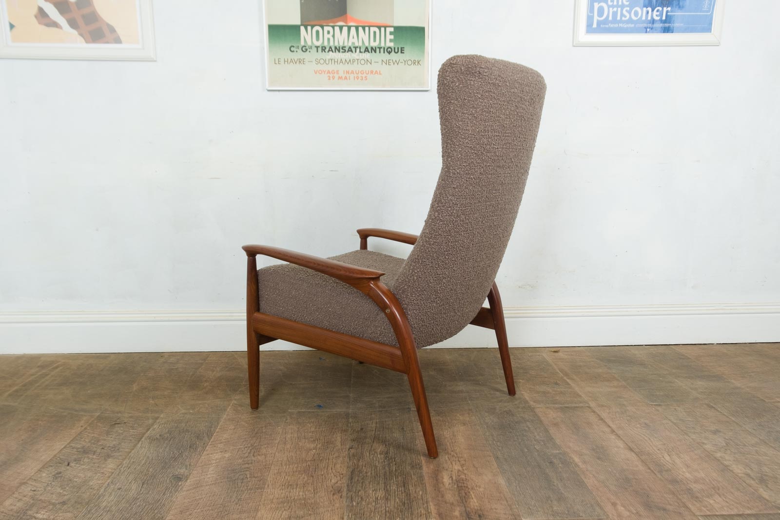 Mid Century Afromosia Arm Chair by Greaves and Thomas