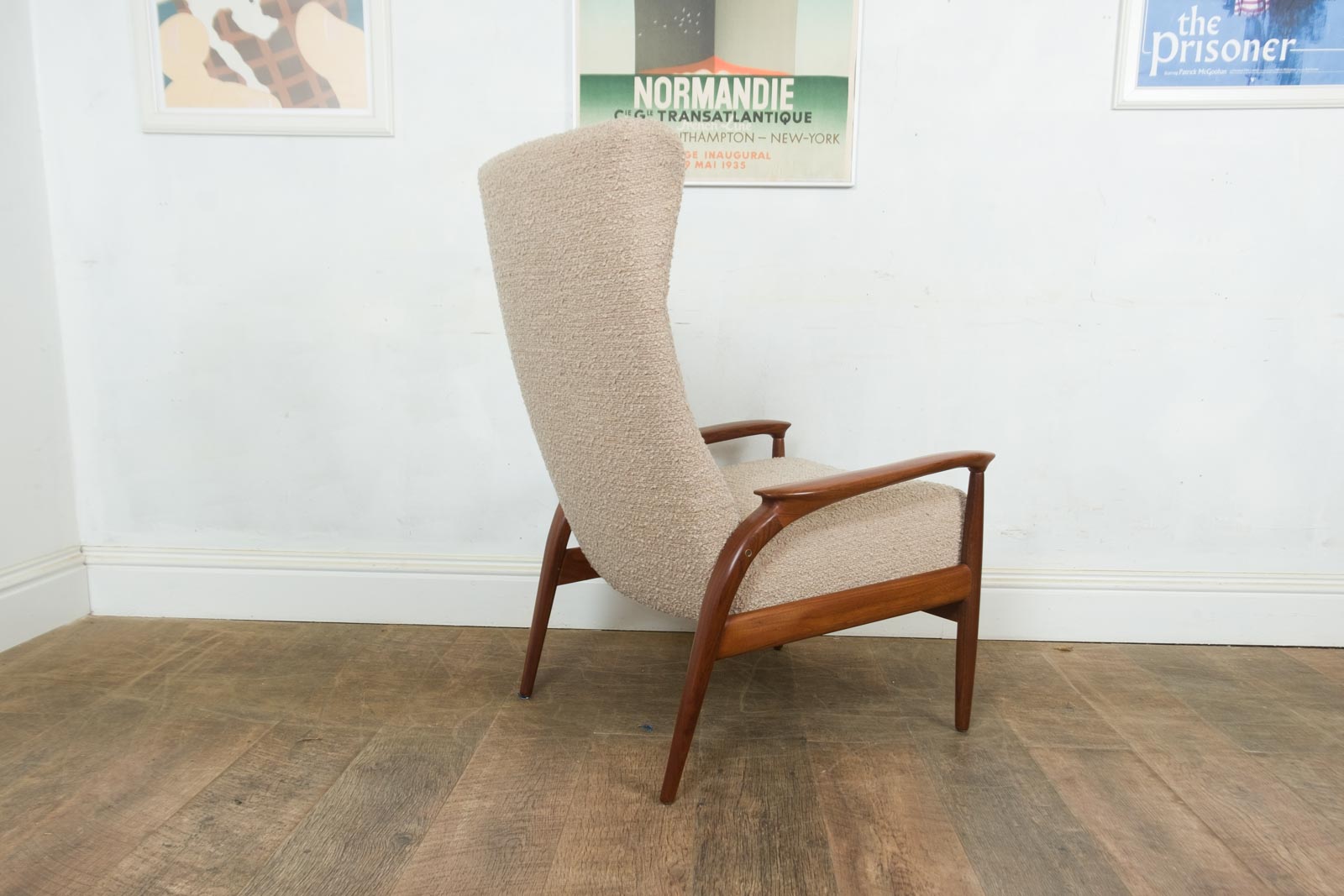 Vintage Mid Century Arm Chair by Greaves and Thomas