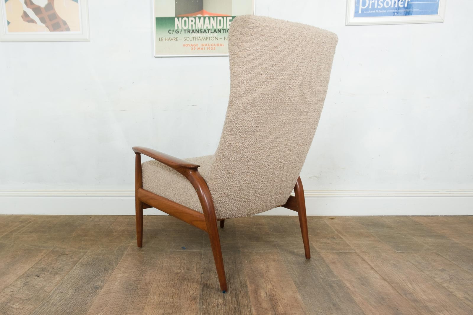Vintage Mid Century Arm Chair by Greaves and Thomas