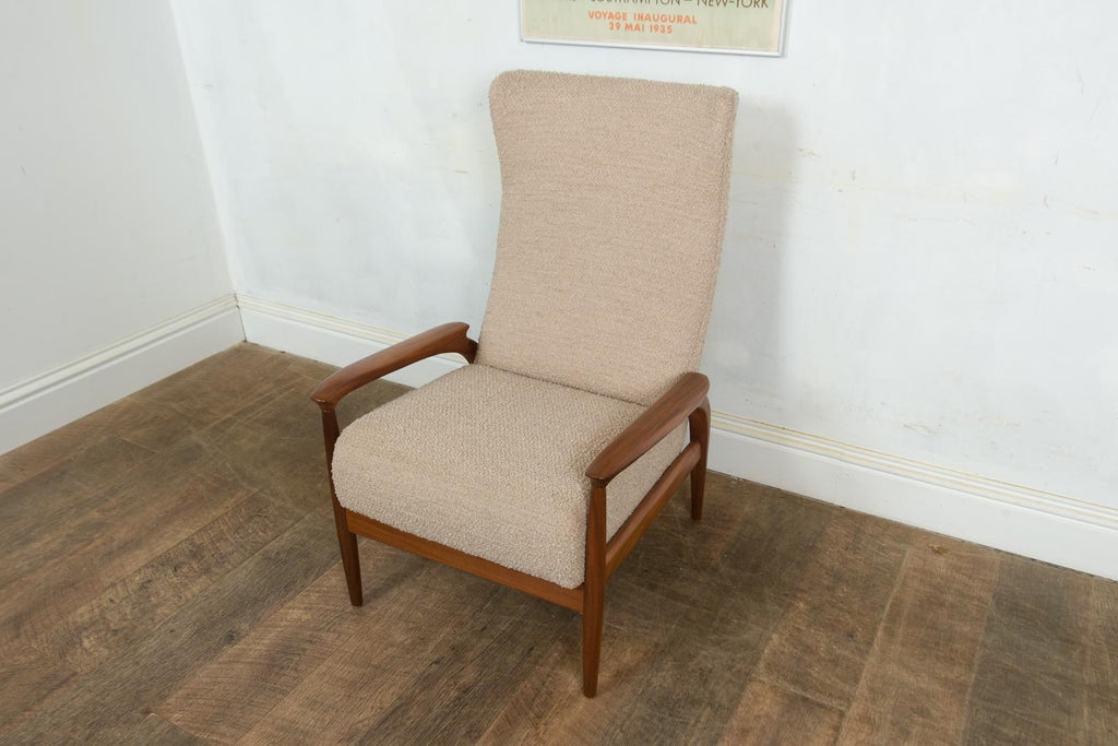 Vintage Mid Century Arm Chair by Greaves and Thomas