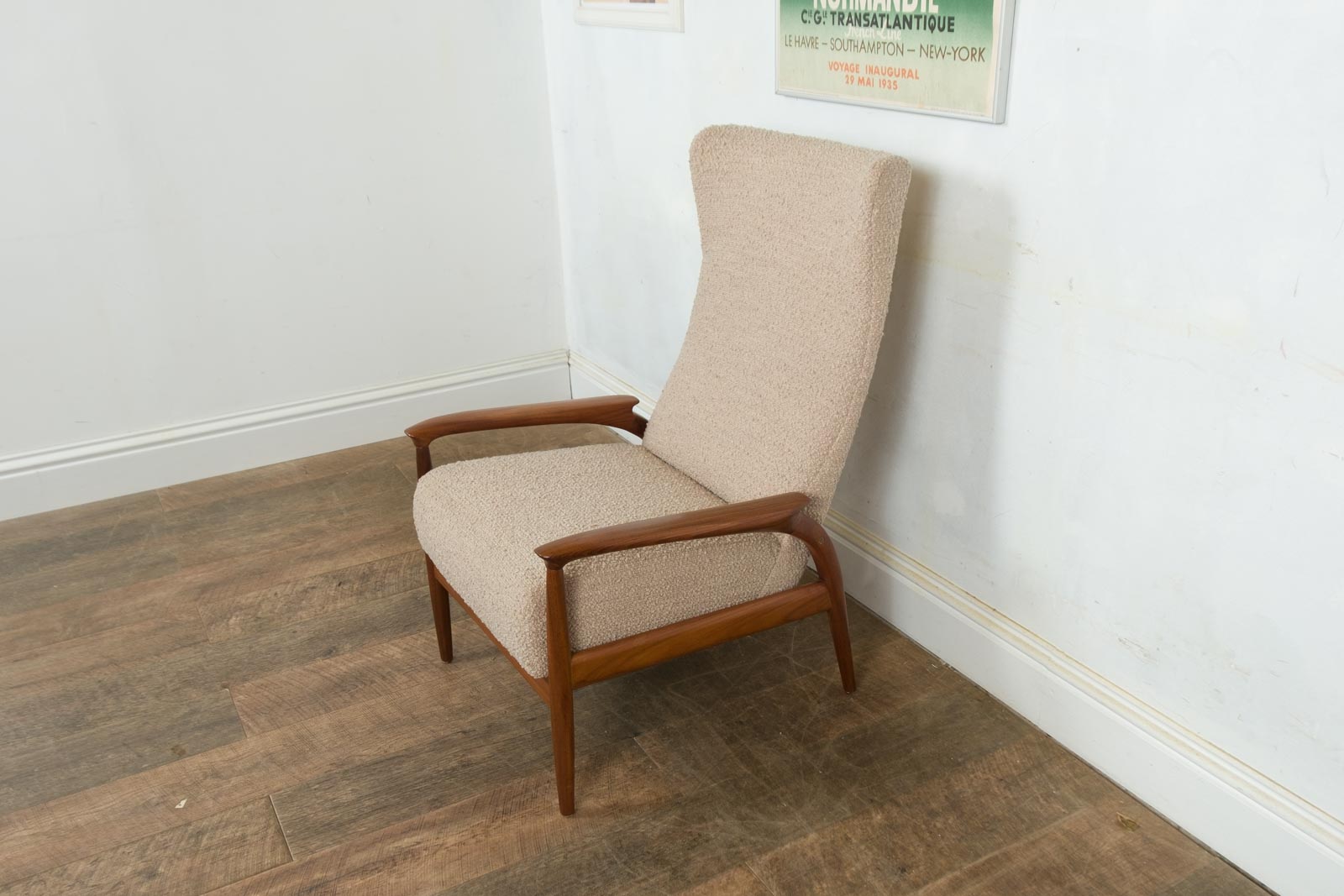 Vintage Mid Century Arm Chair by Greaves and Thomas