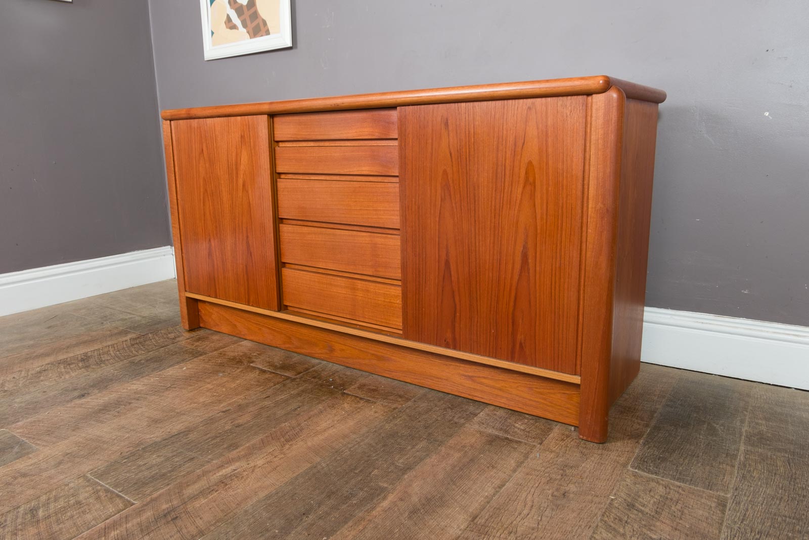 Vintage Retro Danish Modern teak Sideboard by Skovby