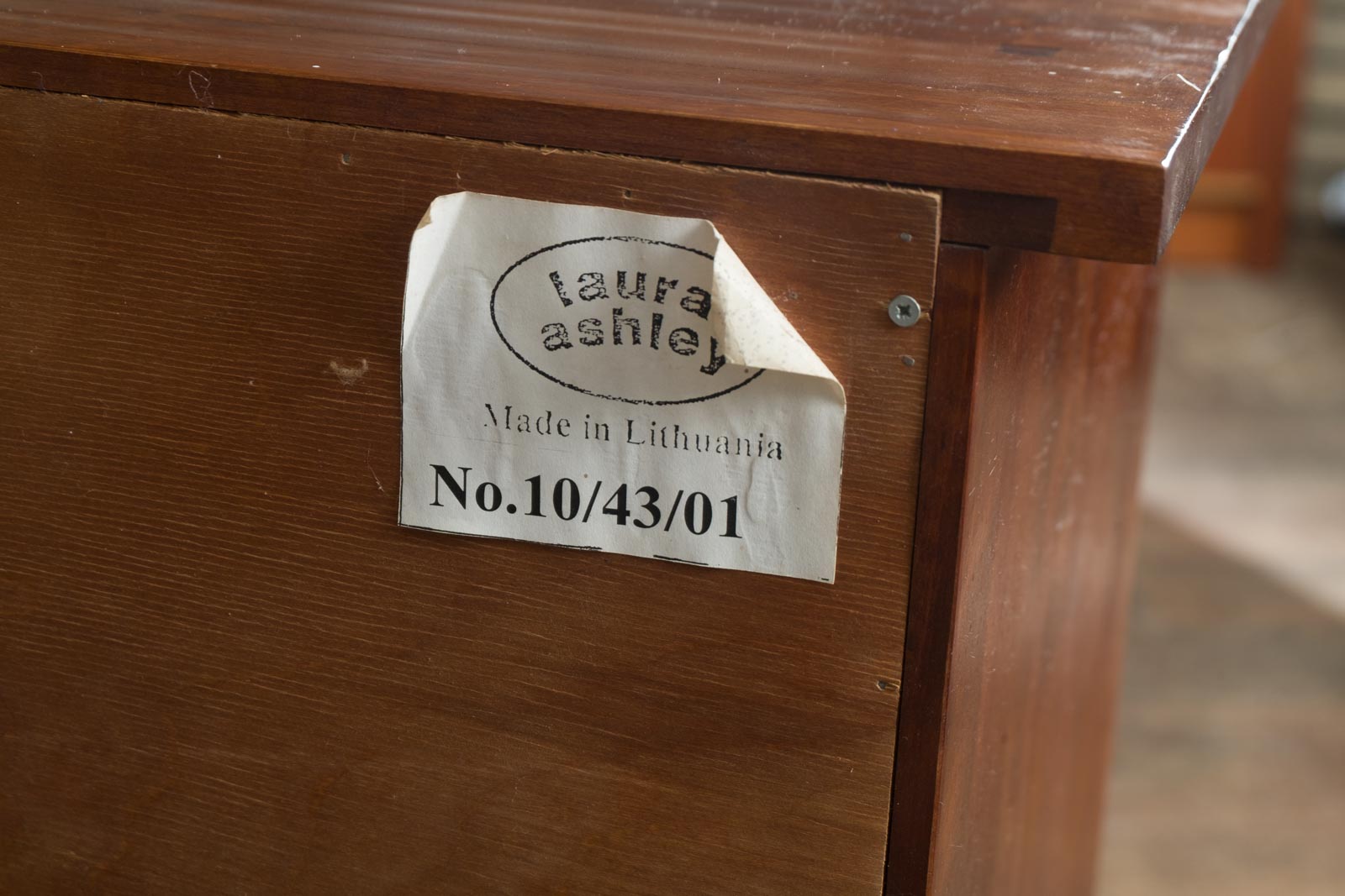 Laura Ashley Dark Chestnut Garratt Sideboard