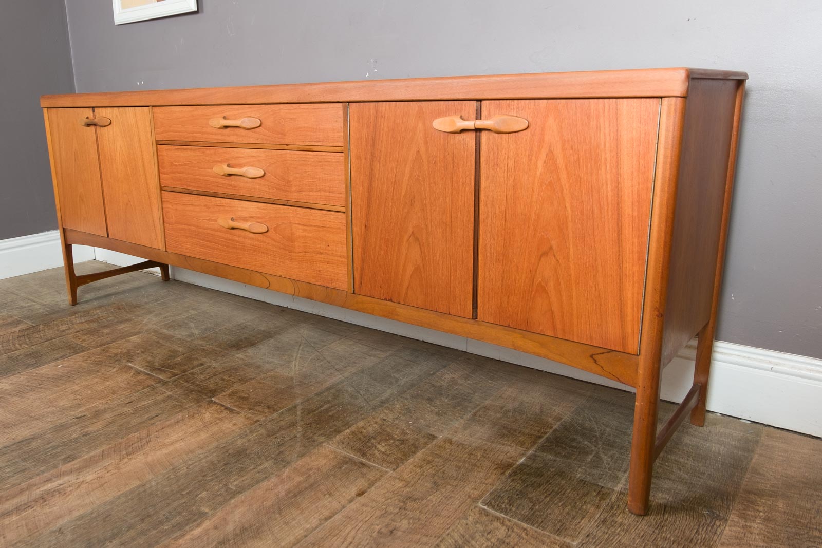 Vintage Retro Mid Century Teak Sideboard by Nathan Furniture
