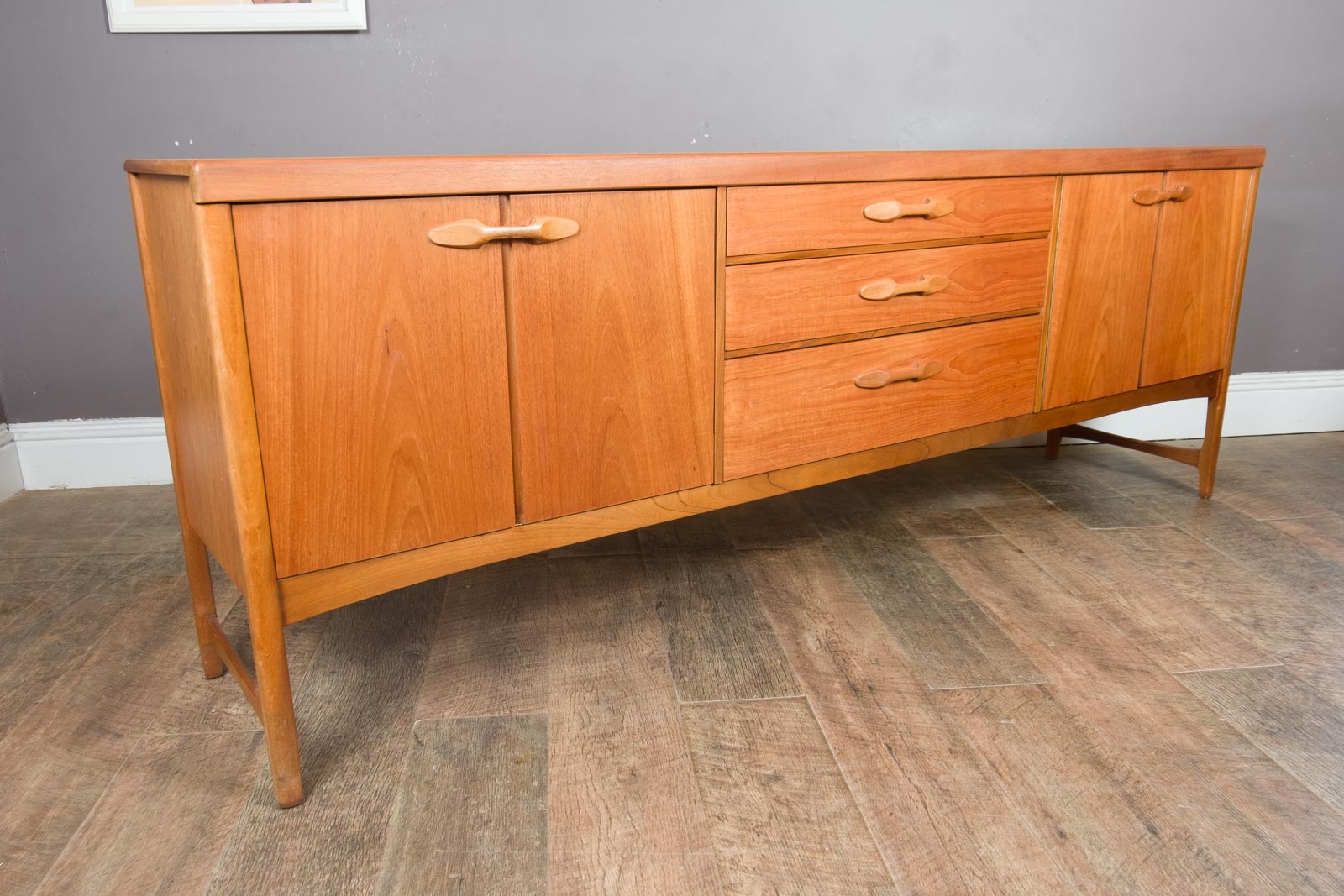 Vintage Retro Mid Century Teak Sideboard by Nathan Furniture