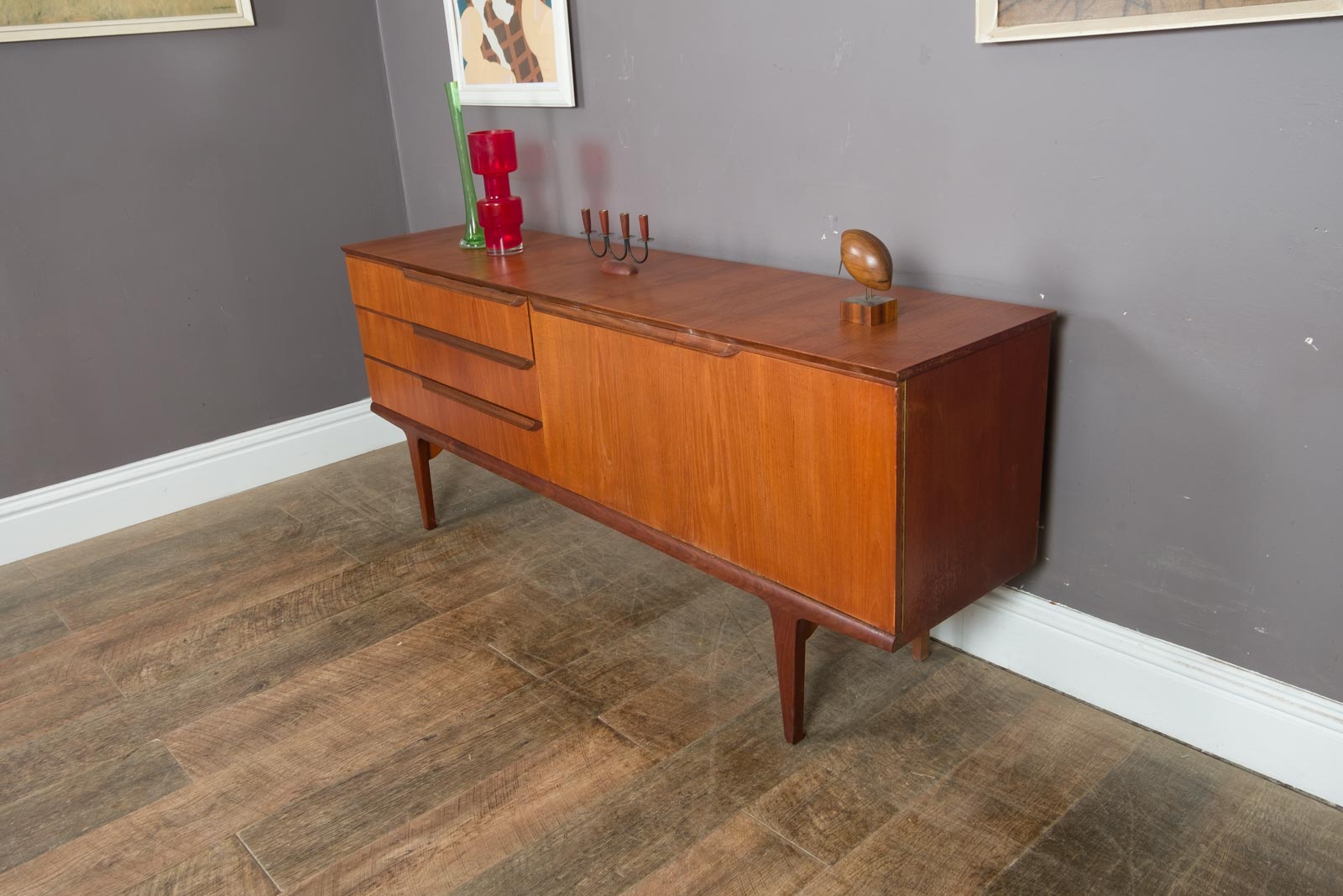 Vintage Retro Mid Century Teak Sideboard by Younger