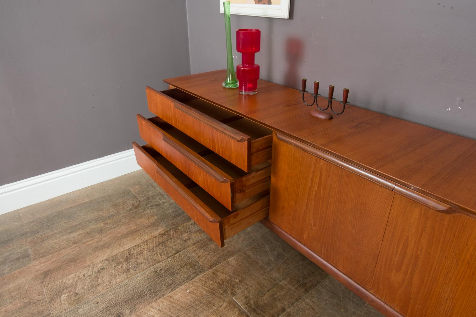 Vintage Retro Mid Century Teak Sideboard by Younger
