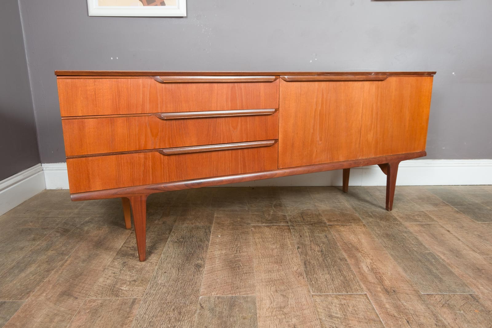 Vintage Retro Mid Century Teak Sideboard by Younger