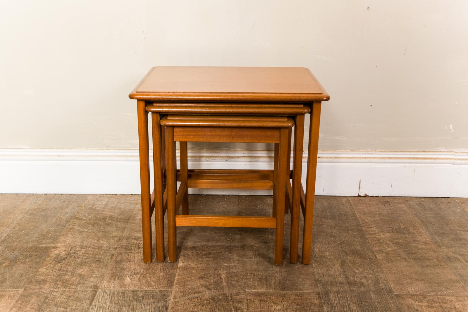 Mid Century Teak Nest of Tables by Stag