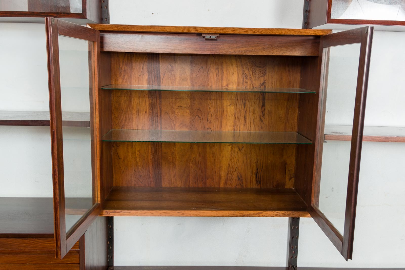 Stunning Mid Century Rosewood Modular Wall Unit by Cado