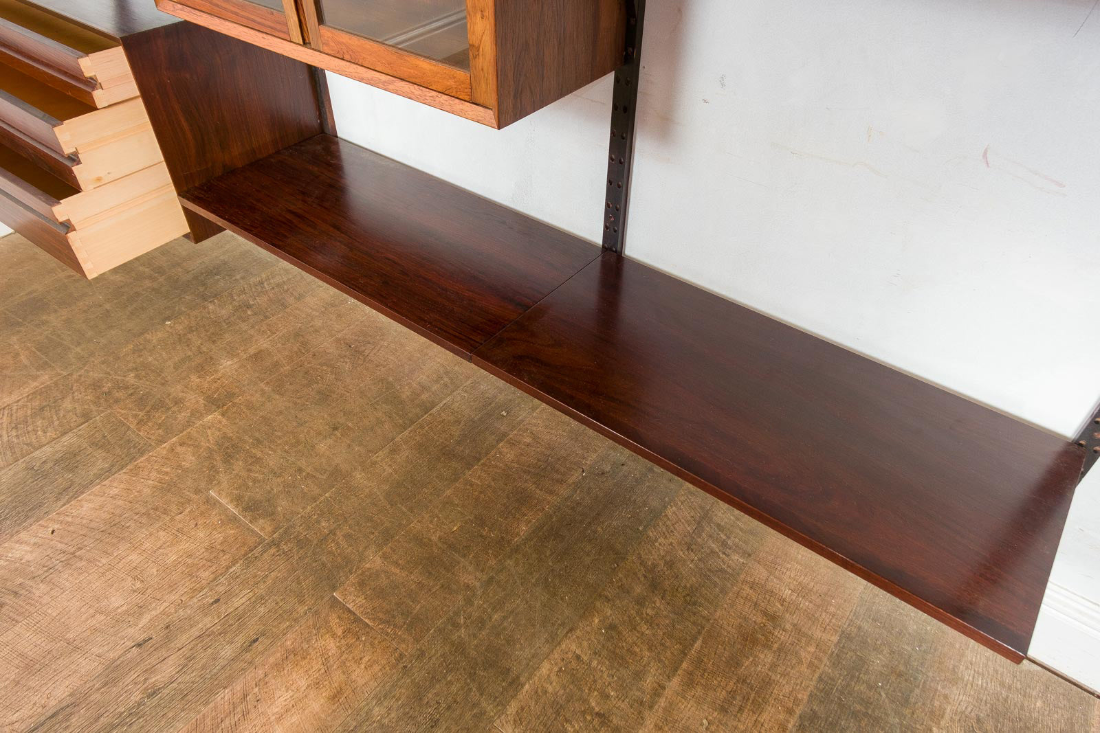 Stunning Mid Century Rosewood Modular Wall Unit by Cado